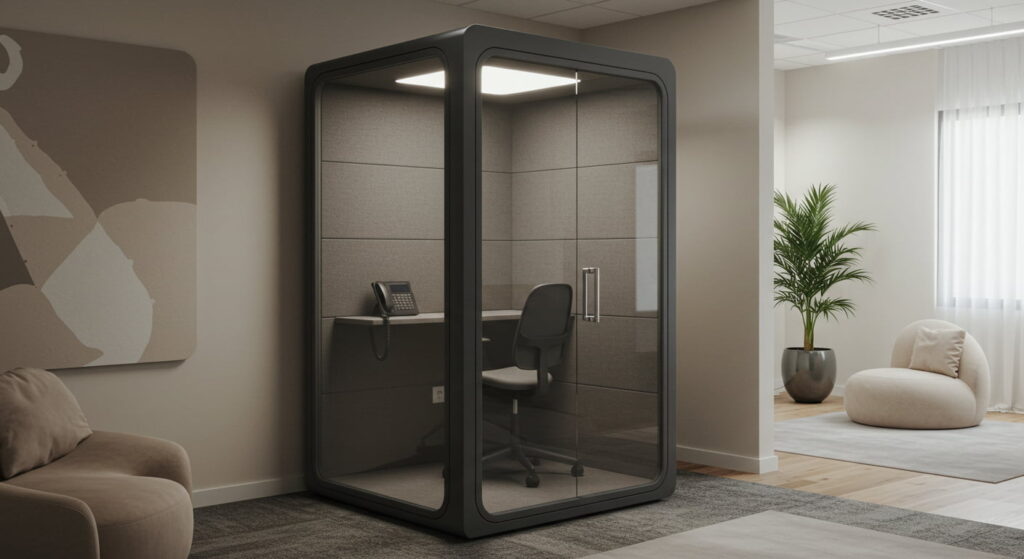 soundproof office phone booth​